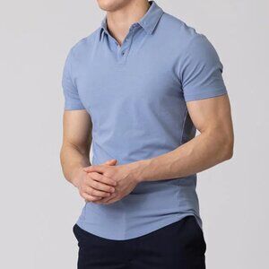 Aetos Polo Shirt Blue - Size Large